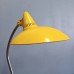 Gele vintage bureaulamp