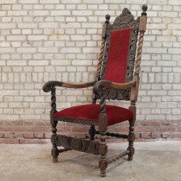 High Back Armchair