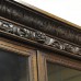 Green Man carved bookcase