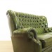 Groene Chesterfield tweezitter