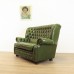 Groene Chesterfield tweezitter