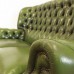 Groene Chesterfield tweezitter