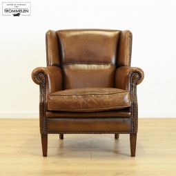 Schapenleren fauteuil