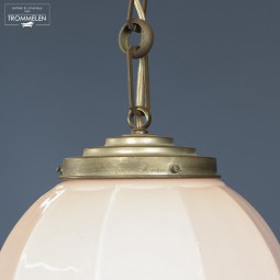Roze opaline hanglamp