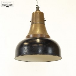 Emaille fabriekslamp