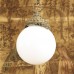 Franse opaline hanglamp