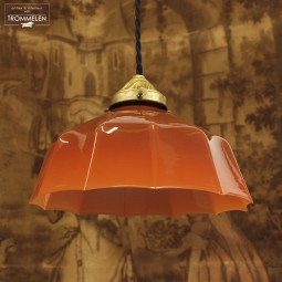 Oranje hanglamp