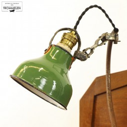 Emaille werklamp