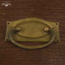 Handgreep Art-Deco gepatineerd