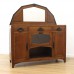 Art-Deco dressoir met spiegel