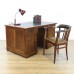 Art-Nouveau bureau met stoel