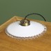 Piecrust opaline lampen