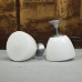 Opaline hanglampen (set)