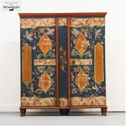 Beschilderde bruidskast 1789