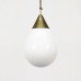 Art-Deco opaline hanglamp