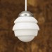 Art-Deco opaline hanglamp