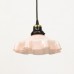 Set roze Art-Deco hanglampen