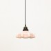 Set roze Art-Deco hanglampen