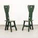 Volkskunst stoelen