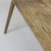 Landelijke houten zitbank