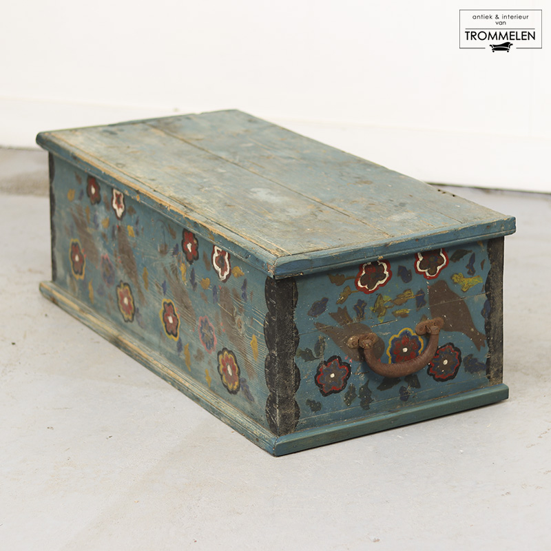 Beschilderde bruidskist Beschilderde bruidskist