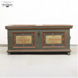 Beschilderde bruidskist 1853 Beschilderde bruidskist 1853