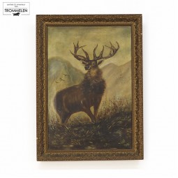 Schilderij Edelhert