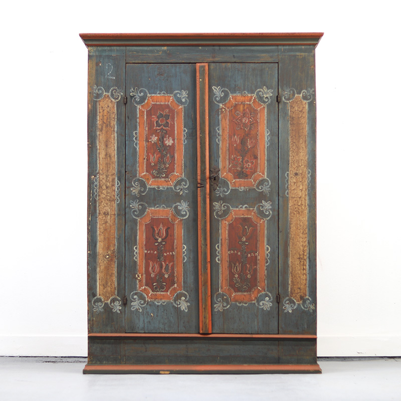 Beschilderde bruidskast Beschilderde bruidskast