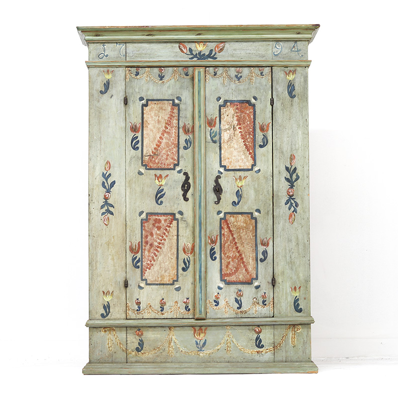 Beschilderde bruidskast 1794 Beschilderde bruidskast 1794