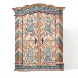 Beschilderde bruidskast 1784 Beschilderde bruidskast 1784